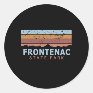 Sticker Rond Parc d'état Frontenac Minnesota