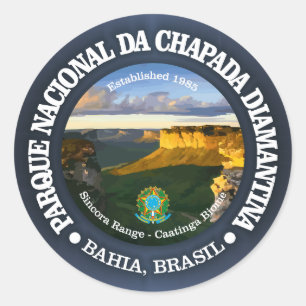 Sticker Rond Parc national de Chapada Diamantina