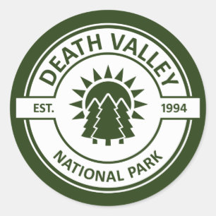 Sticker Rond Parc national de Death Valley