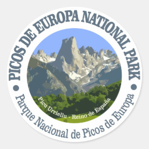 Sticker Rond Parc national de Picos de Europa