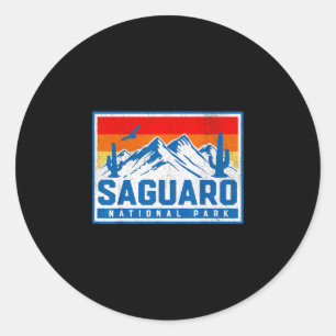 Sticker Rond Parc national de Saguaro 