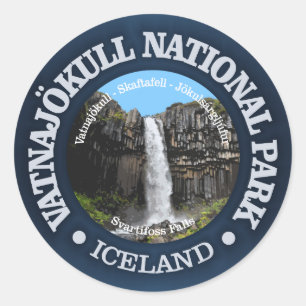 Sticker Rond Parc national de Vatnajokull