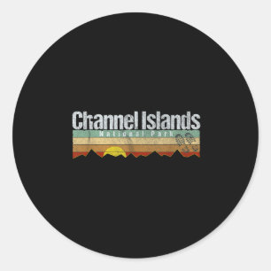 Sticker Rond Parc national des Îles-de-la-Manche Randonnée de c