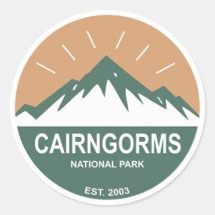 Sticker Rond Parc national du Caire Ecosse