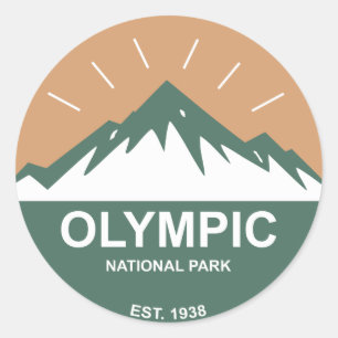 Sticker Rond Parc national olympique