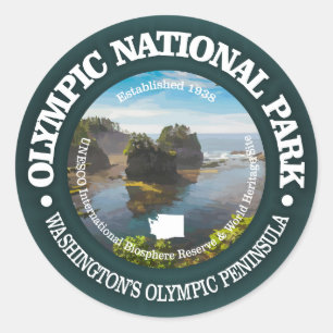Sticker Rond Parc national olympique