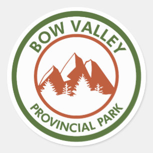 Sticker Rond Parc provincial de Bow Valley