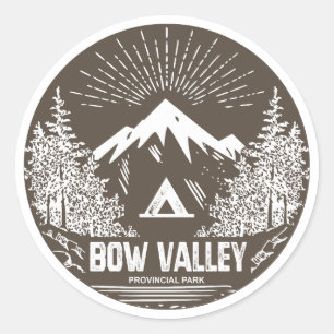 Sticker Rond Parc provincial de Bow Valley