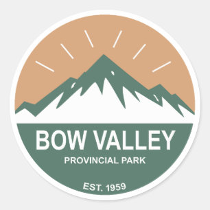 Sticker Rond Parc provincial de Bow Valley