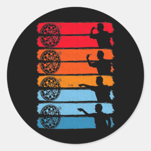 Sticker Rond Pare-fléchettes à fléchettes rétroviseurs à bulles