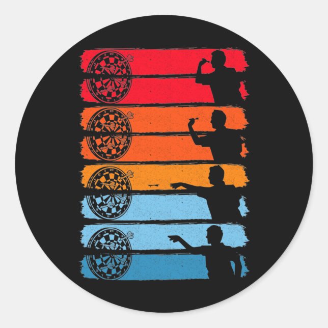 Sticker Rond Pare-fléchettes à fléchettes rétroviseurs à bulles (Devant)