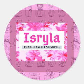 Sticker Rond Parfum Isryla illimité