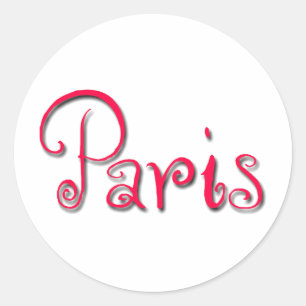 Sticker Rond Paris