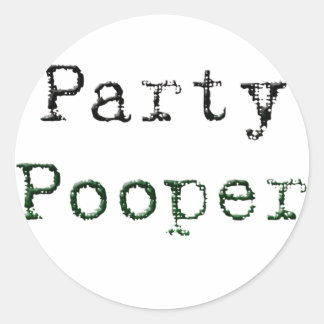 Sticker Rond Parti
