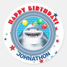 Parti Anniversaire de enfant du thème requin