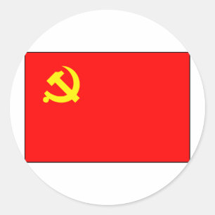 Sticker Rond Parti communiste chinois