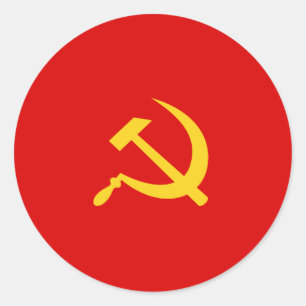 Sticker Rond Parti Communiste Du Kampuchea, Colombie Politique