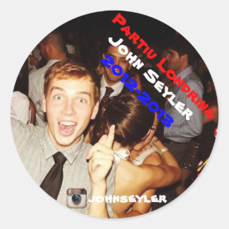 Sticker Rond Partiu Londrina
