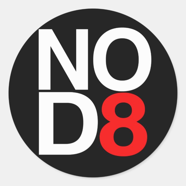 STICKER ROND PAS DE D8 (Devant)