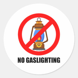 Sticker Rond Pas d'éclairage