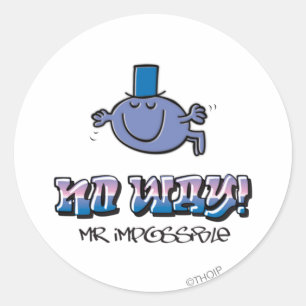 Sticker Rond Pas question !