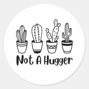 Sticker Rond Pas Un Sac fourre-tout De Mug De Conception De Cac