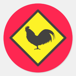Sticker Rond Passage ROOSTER