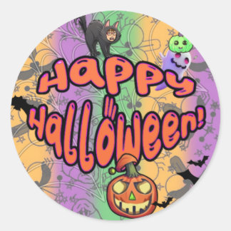 Sticker Rond Passe une journée de ghoul