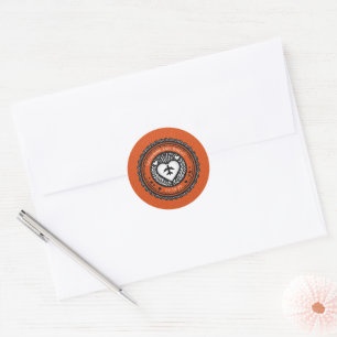 Sticker Rond Passeport d'Orange Mexique