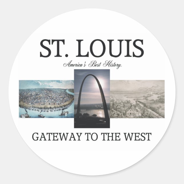 Sticker Rond Passerelle ABH St. Louis (Devant)