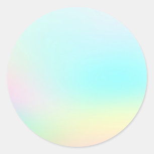 Sticker Rond Pastel Custom Trendy