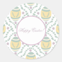 Pastel Damask Oeufs de Pâques Motif