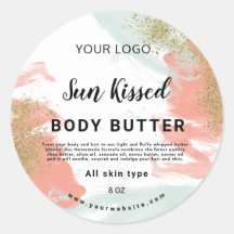 Pastel parties scintillant couleur d'eau Corps beu