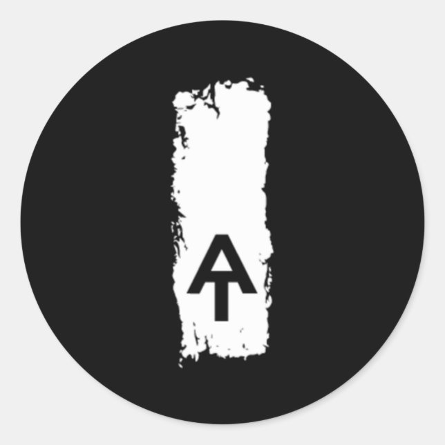 Sticker Rond Patch de poche de la poche de la piste Appalachian (Devant)