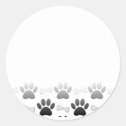 Patrouilles Et Os De Chien Avec Dégradé