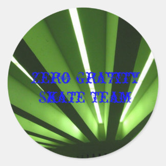Sticker Rond pattern_1, Zero Gravity Skate Team, Zero Gravit...