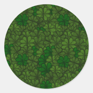 Sticker Rond Pattern St Patrick