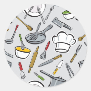Sticker Rond Patters de Kitchen Tool