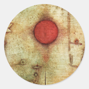 Sticker Rond Paul Klee Ad Marginem
