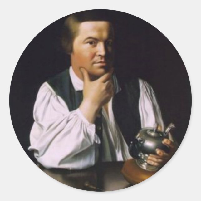 Sticker Rond Paul Revere (Devant)