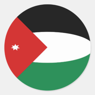 Sticker Rond Pavillon Jordan Fisheye