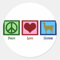 Peace Love Llamas