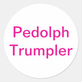 Sticker Rond Pedolph Trumpler Splash-Art Hankamer Artjunkhaus