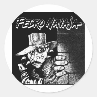STICKER ROND PEDRO NAVAJA