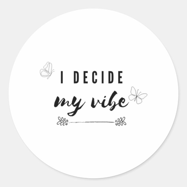 Sticker Rond Pegatina circular (Devant)