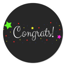 Pegatina - ¡Felicidades !