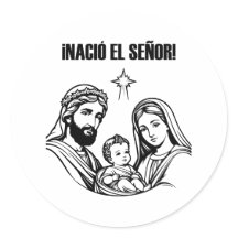 Pegatina navideña