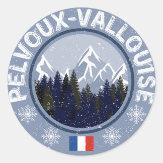 Sticker Rond Pelvoux-Vallouise Station de ski