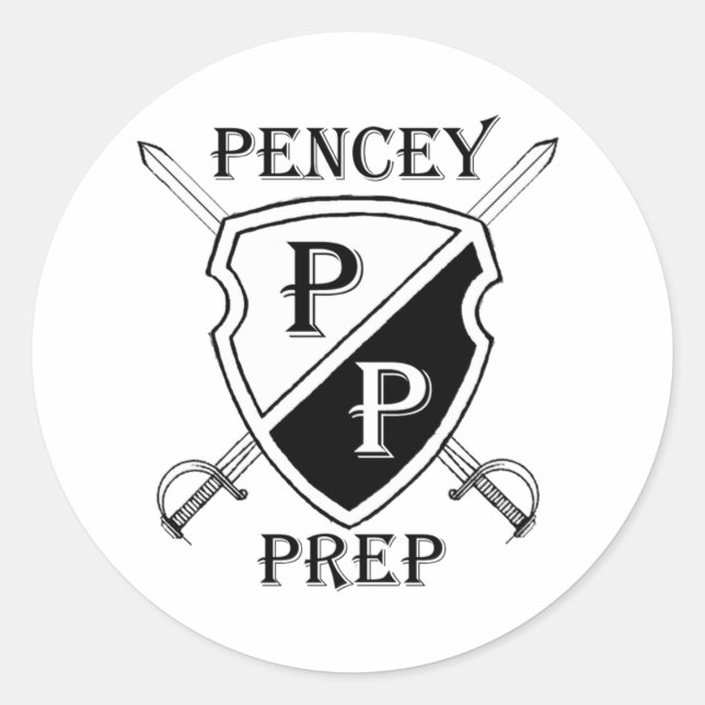 Sticker Rond Pencey Prep (Devant)