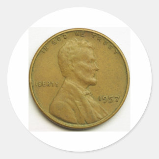 Sticker Rond penny